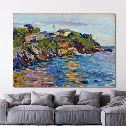 Rapallo Bucht Wassily Kandinsky wk197 quadro stampato su tela