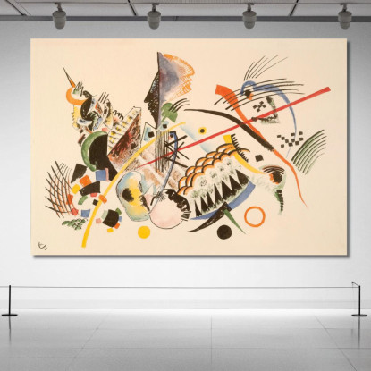 Senza Titolo 1922 Wassily Kandinsky wk242 quadro stampato su tela