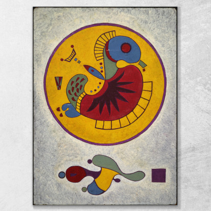Senza Titolo 1944 Wassily Kandinsky wk244 quadro stampato su tela