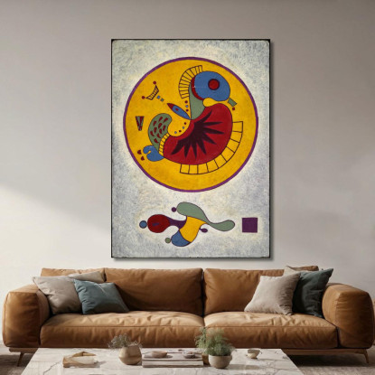 Senza Titolo 1944 Wassily Kandinsky wk244 quadro stampato su tela