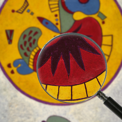 Senza Titolo 1944 Wassily Kandinsky wk244 quadro stampato su tela