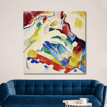 Progetto Di Composizione Ii Wassily Kandinsky wk271 quadro stampato su tela