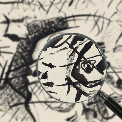 Progetto Di Composizione Vii Ii Wassily Kandinsky wk273 quadro stampato su tela