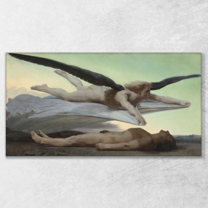 Uguaglianza Prima Della Morte William Bouguereau wbg35 quadro stampato su tela