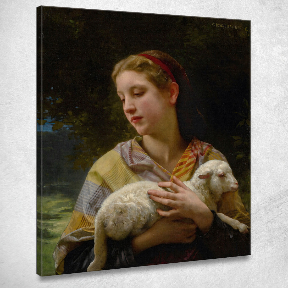 Innocenza  William Bouguereau wbg49 quadro stampato su tela