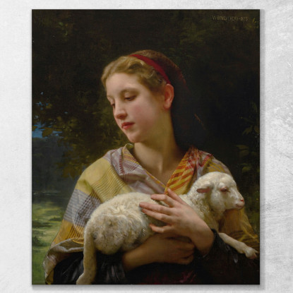 Innocenza  William Bouguereau wbg49 quadro stampato su tela