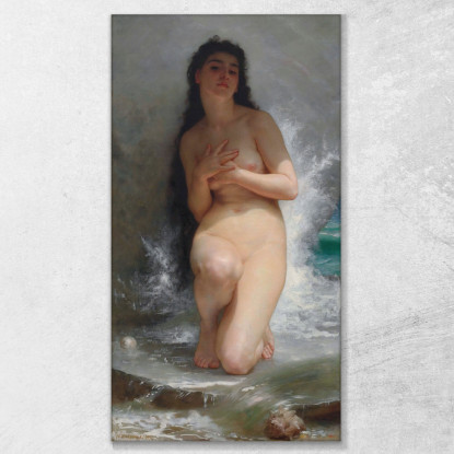 La Perla William Bouguereau wbg68 quadro stampato su tela