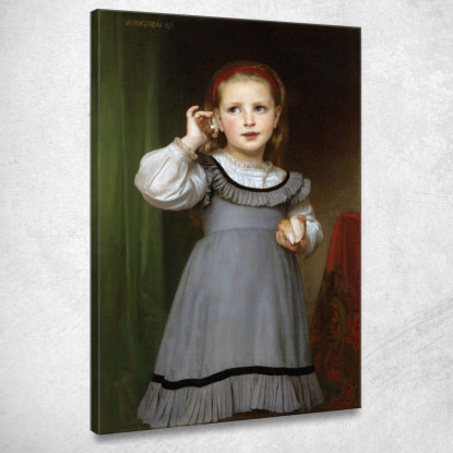 Il Rumore Del Mare William Bouguereau wbg77 quadro stampato su tela