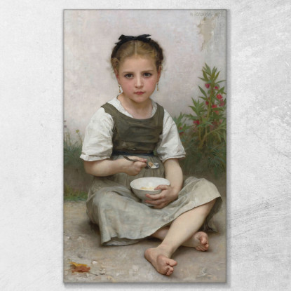 Colazione Mattutina William Bouguereau wbg80 quadro stampato su tela