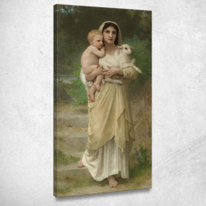 Gli Agnelli William Bouguereau wbg95 quadro stampato su tela