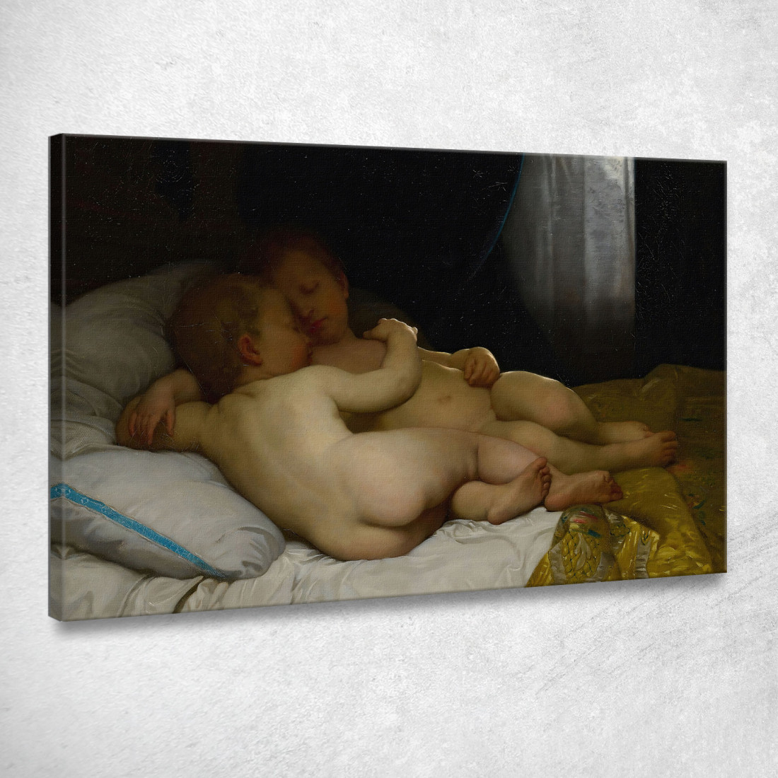 I Bambini Addormentati William Bouguereau wbg96 quadro stampato su tela