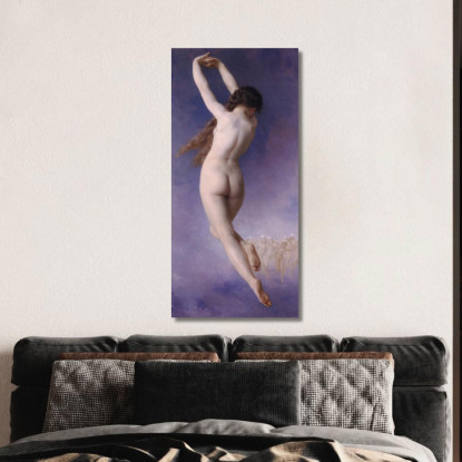 La Stella Perduta William Bouguereau wbg110 quadro stampato su tela