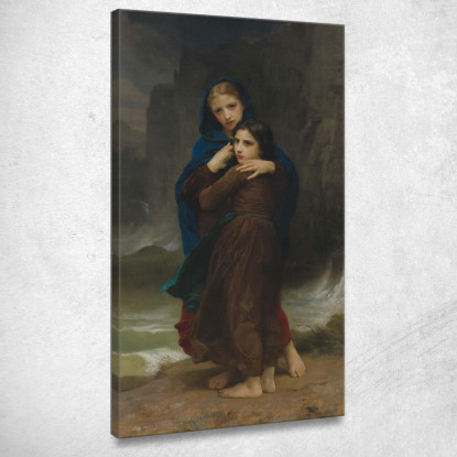 La Tempesta William Bouguereau wbg112 quadro stampato su tela