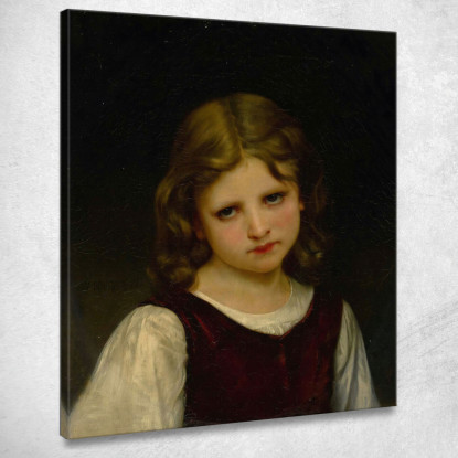 Mignon William Bouguereau wbg116 quadro stampato su tela