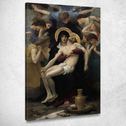 Pietà William Bouguereau wbg126 quadro stampato su tela