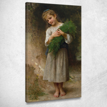 Restituzione Dei Campi William Bouguereau wbg139 quadro stampato su tela