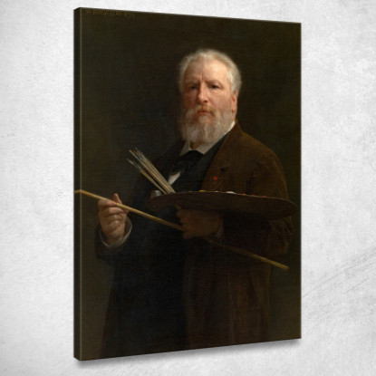 Auto Ritratto William Bouguereau wbg146 quadro stampato su tela