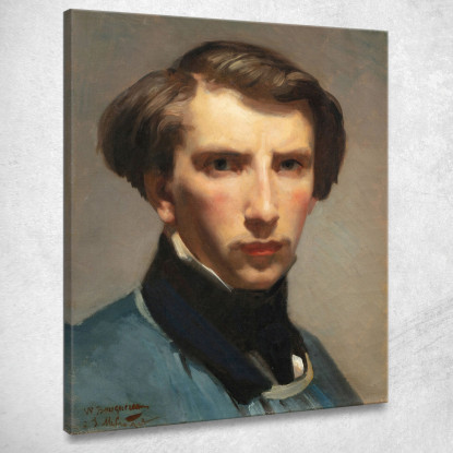 Auto Ritratto William Bouguereau wbg147 quadro stampato su tela