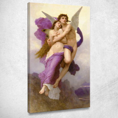 Il Rapimento Di Psiche William Bouguereau wbg151 quadro stampato su tela