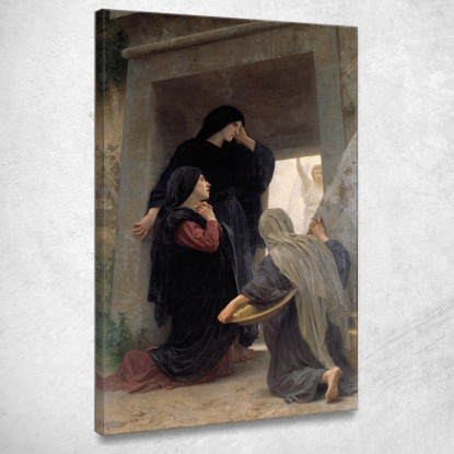 Le Tre Marie Al Sepolcro William Bouguereau wbg169 quadro stampato su tela
