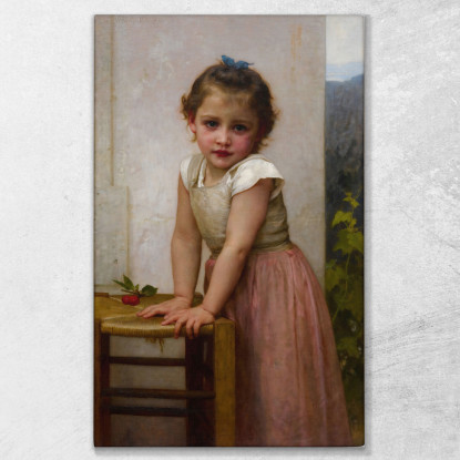 Yvonne William Bouguereau wbg184 quadro stampato su tela