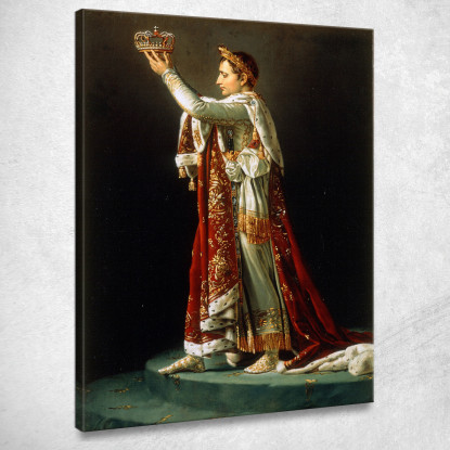 Portrait De Napoléon Tiré Du Couronnement De L'Empereur Et De L'Impératrice Par David Jacques Louis David tableau impression sur