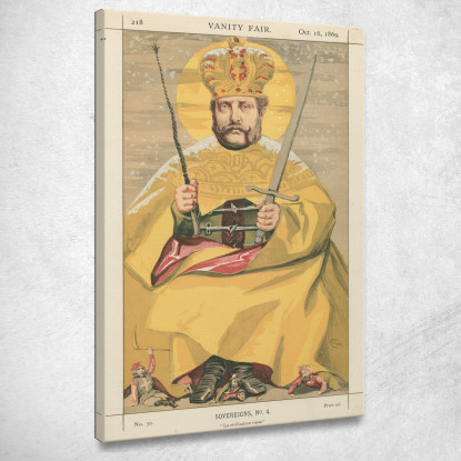 Vanity Fair Royalty La Civilisation Russe Alexandre Ii Empereur De Russie 16 Octobre 1869 James Tissot tableau impression sur to