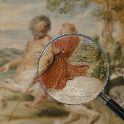 Achille Educato Dal Centauro Chirone Peter Paul Rubens ppr13 quadro stampato su tela