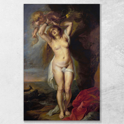 Andromeda Peter Paul Rubens ppr27 quadro stampato su tela