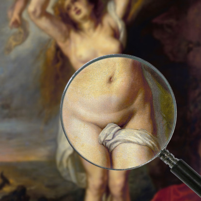 Andromeda Peter Paul Rubens ppr27 quadro stampato su tela