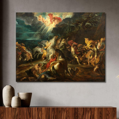 Conversione Di San Paolo Peter Paul Rubens ppr47 quadro stampato su tela