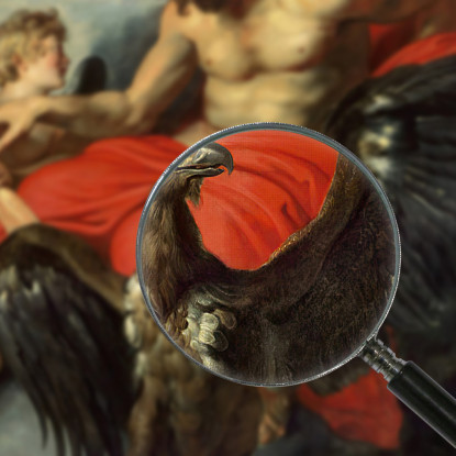 Cupido Supplica Giove Peter Paul Rubens ppr49 quadro stampato su tela