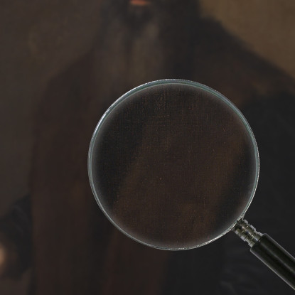 Portrait Du Marchand Et Collectionneur De Nuremberg Willibald Imhoff L'Ancien 1519-1580 Titian Tiziano Vecellio tableau impressi