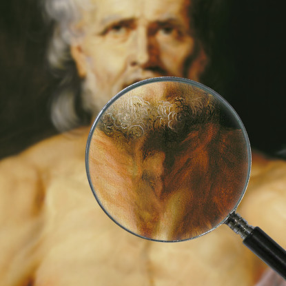 Seneca Morente Peter Paul Rubens ppr53 quadro stampato su tela