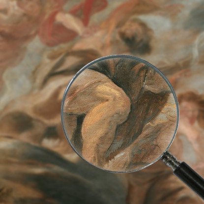 Cacciata Dal Giardino Dell'Eden Peter Paul Rubens ppr69 quadro stampato su tela