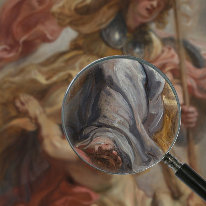 Minerva Supera L'Ignoranza Peter Paul Rubens ppr115 quadro stampato su tela