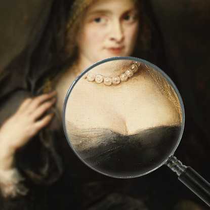 Ritratto Di Una Donna Peter Paul Rubens ppr137 quadro stampato su tela