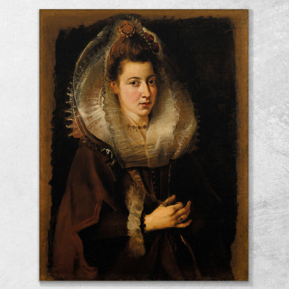 Ritratto Di Giovane Donna 3 Peter Paul Rubens ppr141 quadro stampato su tela