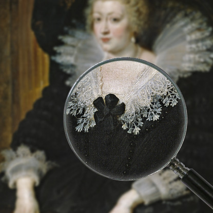 Ritratto Di Anna D'Austria Peter Paul Rubens ppr143 quadro stampato su tela