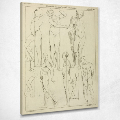 Studi Di Figure In Posizione Eretta Peter Paul Rubens ppr183 quadro stampato su tela