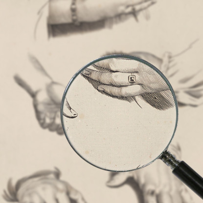 Studio Delle Mani Peter Paul Rubens ppr192 quadro stampato su tela