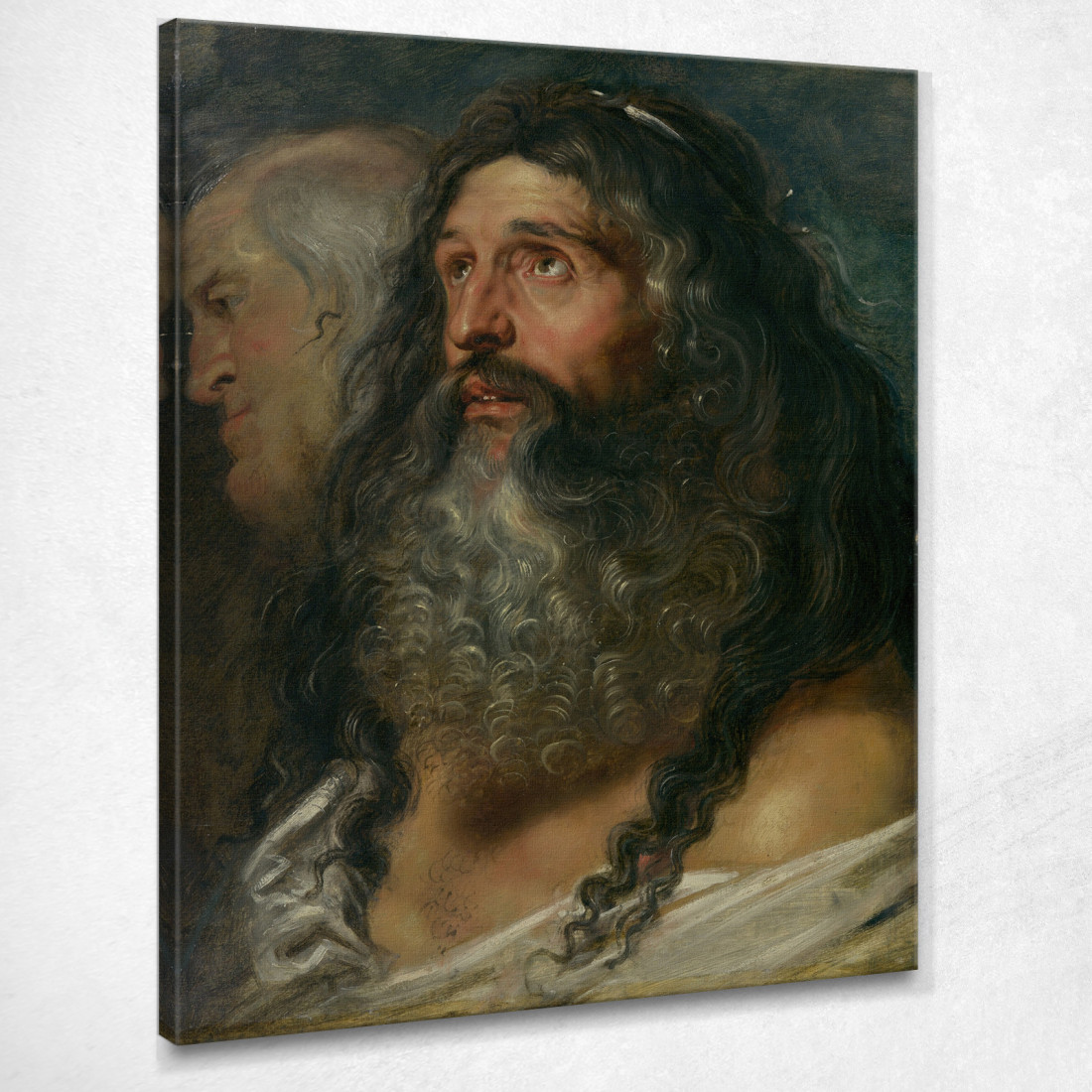 Studio Di Due Teste Peter Paul Rubens ppr197 quadro stampato su tela