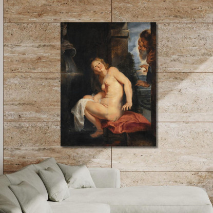 Susanna E I Vecchioni 2 Peter Paul Rubens ppr199 quadro stampato su tela