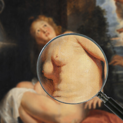 Susanna E I Vecchioni 2 Peter Paul Rubens ppr199 quadro stampato su tela