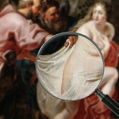 Susanna E I Vecchioni Peter Paul Rubens ppr200 quadro stampato su tela