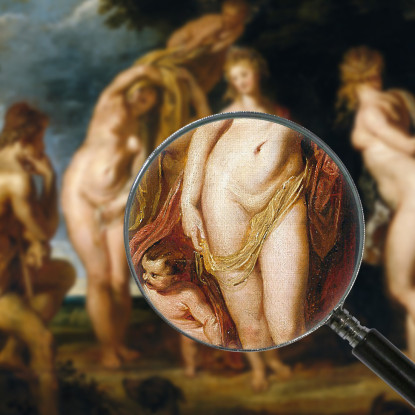 Il Giudizio Di Paride Peter Paul Rubens ppr260 quadro stampato su tela