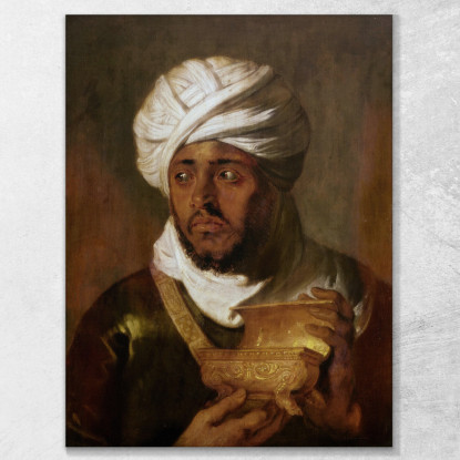 Il Re Moresco Peter Paul Rubens ppr271 quadro stampato su tela