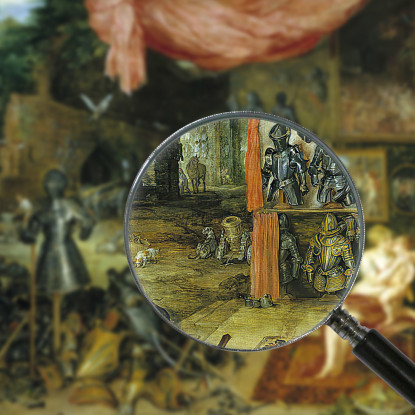 Tocco Peter Paul Rubens ppr304 quadro stampato su tela