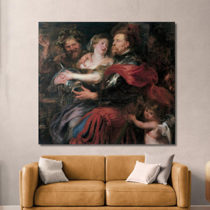Venere E Marte Peter Paul Rubens ppr319 quadro stampato su tela