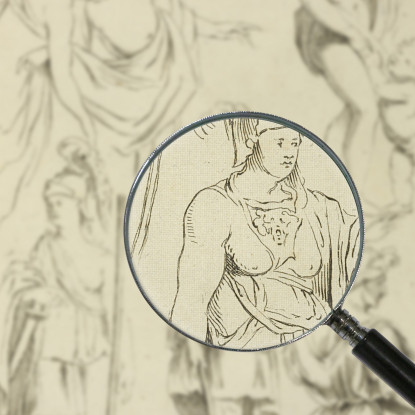 Varias Figuras, Incluidos Soldados Romanos Y Desnudos Masculinos Y Femeninos Parcialmente Cubiertos. Peter Paul Rubens cuadro en